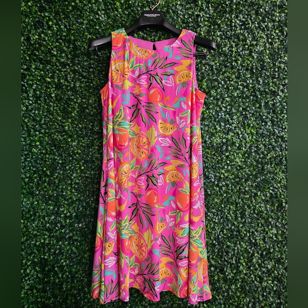 Pappagallo Women's Floral Sleeveless Sundress Size M